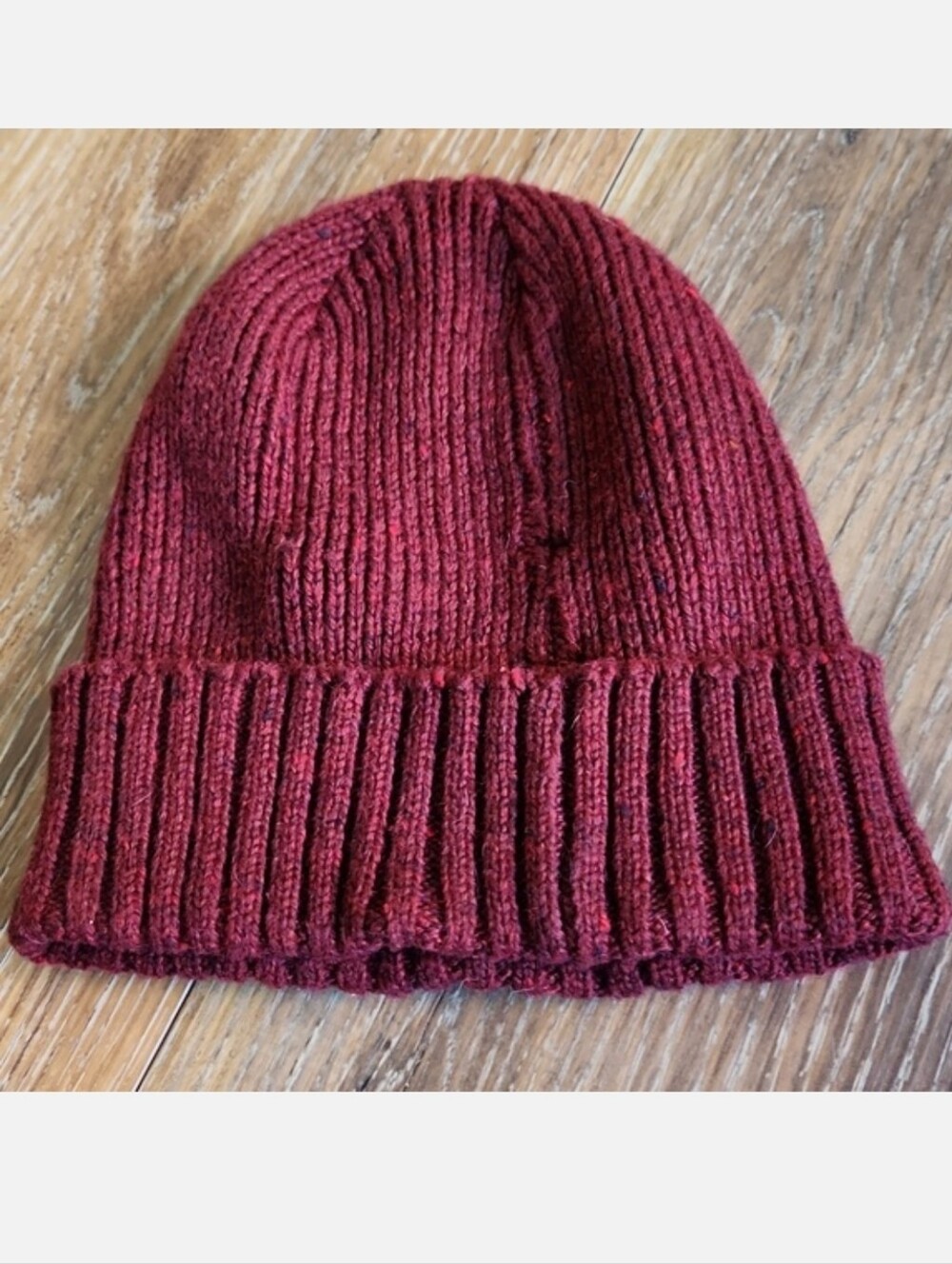 Urban Pipeline Maroon Burgundy Red Beanie